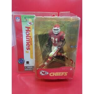 McFarlane NFL Chiefs Priest Holmes Series 9 Football Figure Red Jersey 2004